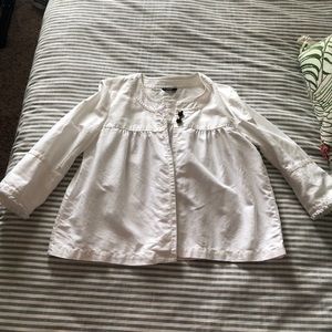 J.Crew Cropped Linen Jacket